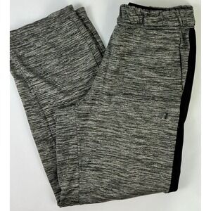 Russell Activewear Kids XL Black Gray‎ Marled Lounge Sweatpants Athletic Track